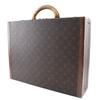 Louis Vuitton Prezidentský kufr M53012 vintage Aktovka Hnědá Monogramová plátnovina unisex Použitý