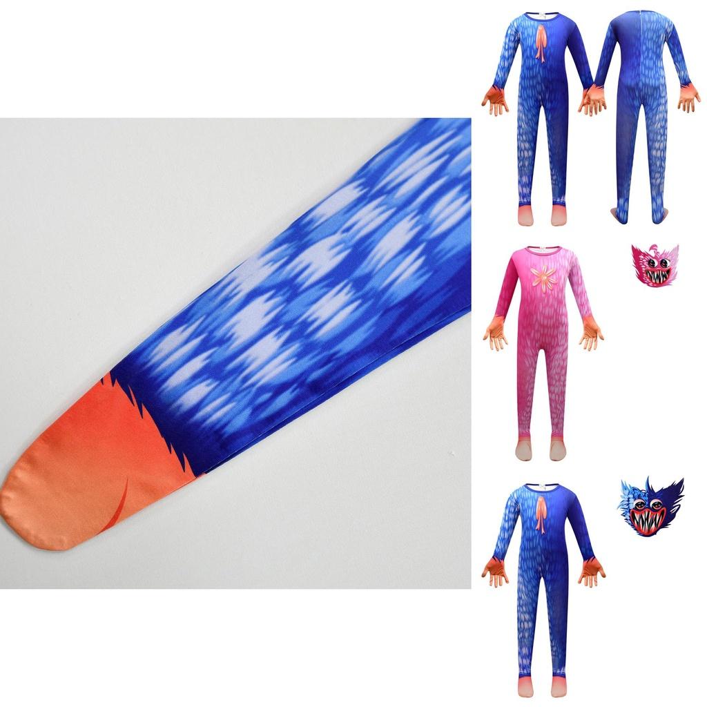 Kids Huggy Wuggy Poppy Playtime Cosplay Costume For Parties And Events