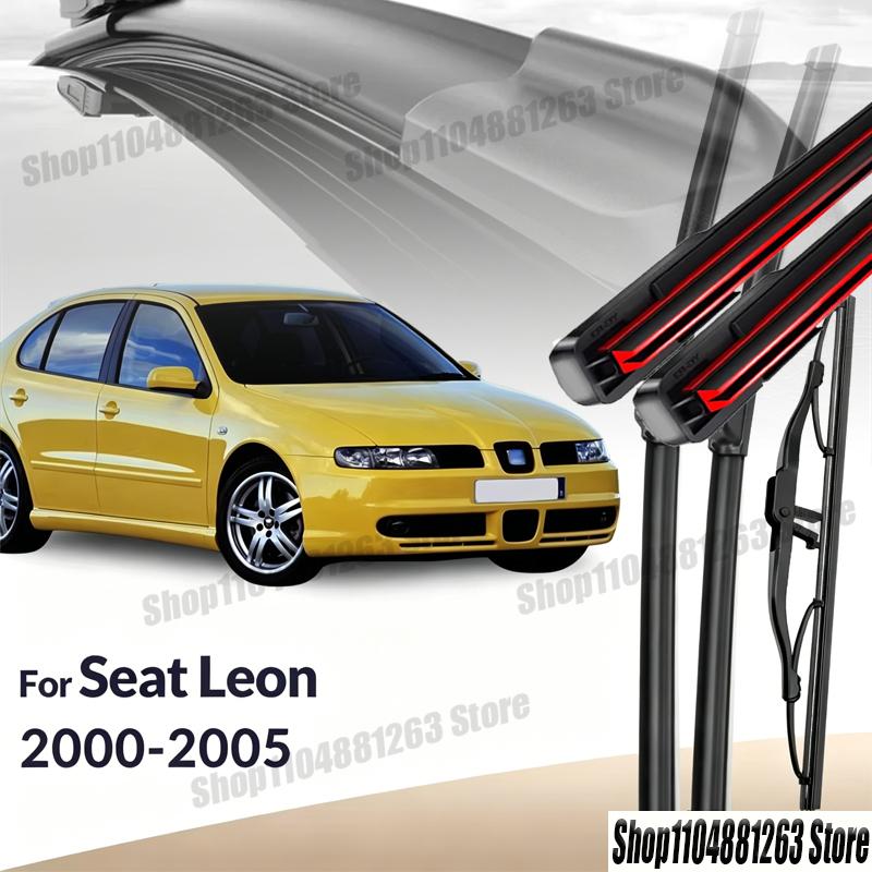 Front & Rear Wiper Blades For Seat Leon MK1 2000-2005 2001 2002 2003 2004 Wiper Windshield Windscreen Window Brushes 21"+19"+16"