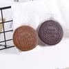 Cute Mini Mirror Portable Makeup Mirrors with Comb Girls Women Pocket Mirrors Chocolate Cookie Shaped Cosmetic Mirror