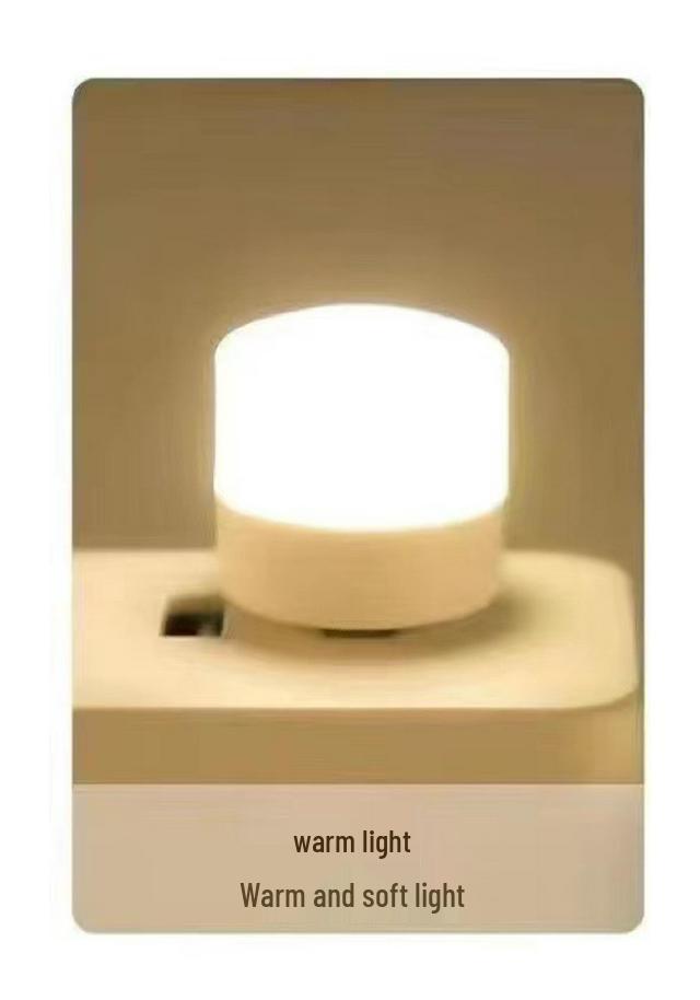 

Mini LED USB Night Light: Super Bright, Eye-Caring, Portable, Plug-In, Ideal for Dorms.