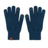 Knitted Gloves For Warm Outdoor Use, Solid Color With Fleece And Windproof Yarn Gloves For Cycling