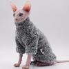 Hairless Cat Clothes Fleece Soft Warm Winter Cat Clothes for Sphynx Cats, Devon Rex Cats, Konis Cats (Medium)