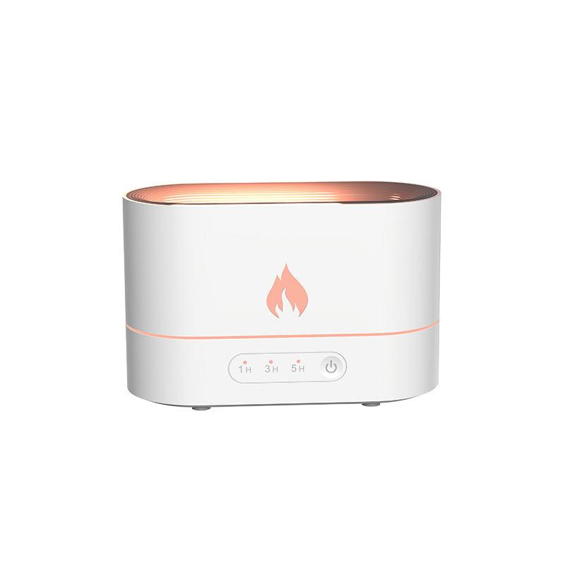 Portable Cool Mist Usb Led change color room air fire flame humidifier Aroma Essential Oil Diffuser humidifier