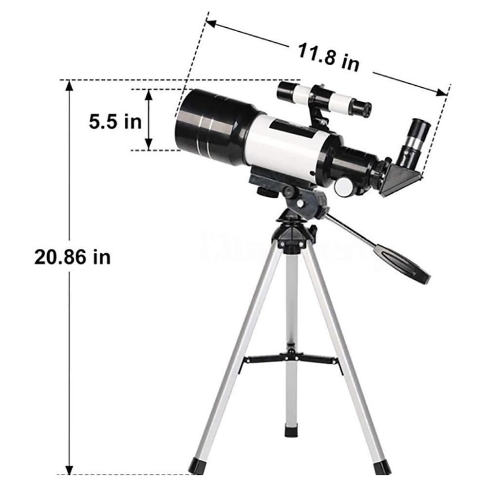 Astronomy Telescopes for Kids Adults Professional Astronomical Refracting Telescope with Tripod and
