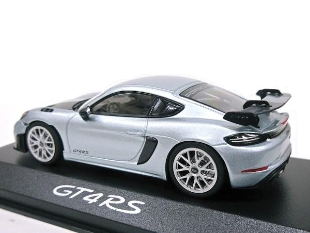 Porsche Custom Scale Porsche 718 Cayman GT4 RS 2023 1/43 (Silver)