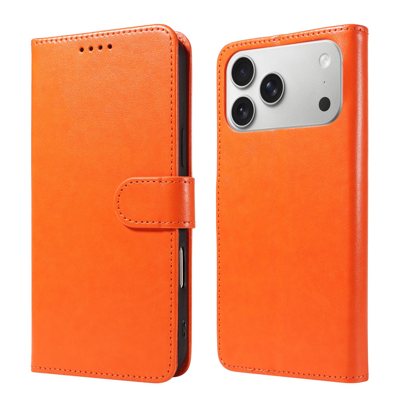

PU Leather Phone Case for Samsung GalaxyZ Fold3 Z Fold4 Z Fold5 Z Fold6 Bracket Magnetic Multi-card Slot Shock & Drop Resistan Galaxy Z Fold3 5G оранжевый