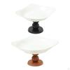Footed Fruit Bowl Decorative Bread Basket Stand Serving Tray for Sundries Picnic
