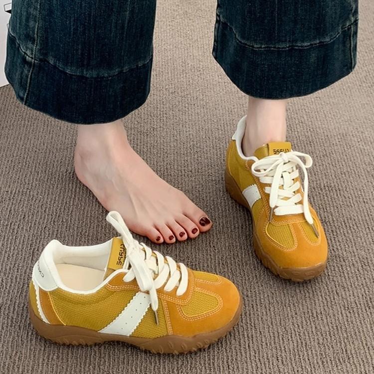 Forrest Gump shoes women's 2025 summer new inner height increase small fashion moral training shoes mesh platform casual sports shoes