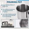 Heat-Resistant Handle Double Boiler Wax Melting Pot Candle Making Pitcher  Candle Making