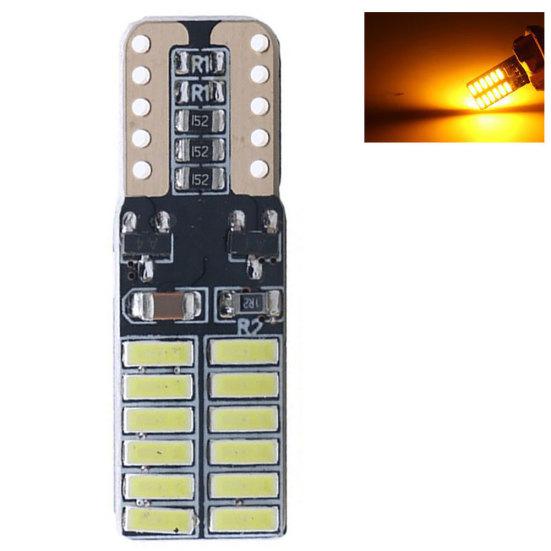 W5W T10 24SMD 4014 LED Car Vehicle License Plate Light Clearance Parking Lamp