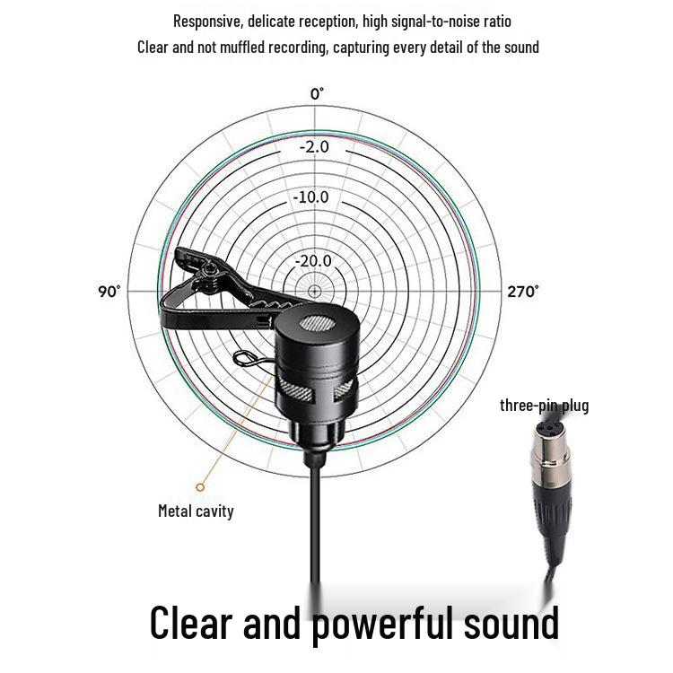 Wireless Diversity Microphone Set: Dual Ear-Mic & Quad Lavalier for Professional Stage Use, Free Shipping