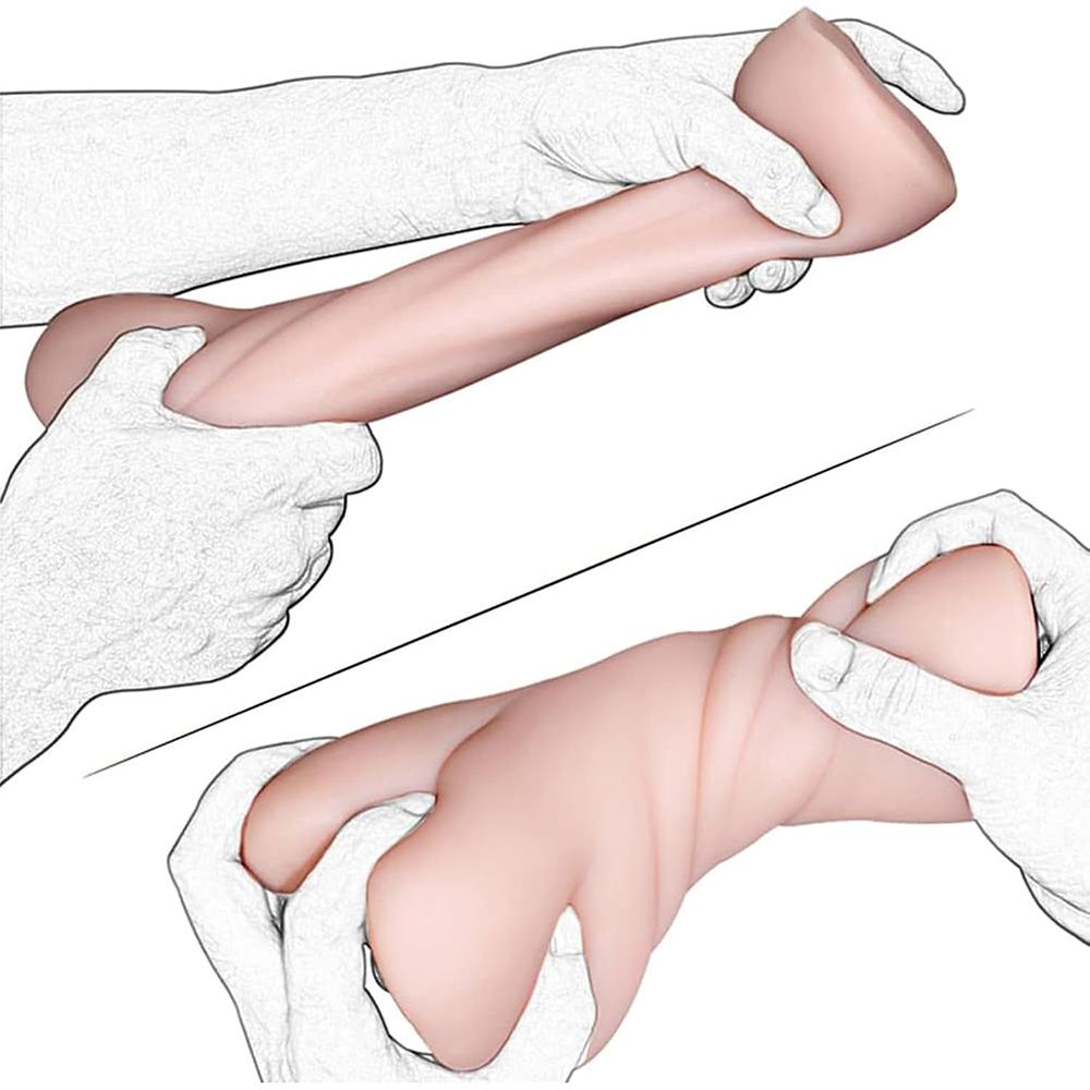 Mužský masturbační pohár Erotický sex shop Umělá vagina Anální 3D realistická vagina Pocket Pussy Sexuální hračky pro dospělé pro muže Masturbace