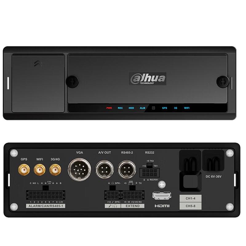 Dahua 4G Vehicle & Marine Mobile NVR CN Plug (adapter Included)