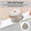 Silicone Heat Resistant Coaster Set For Kitchen And Dining Room Use