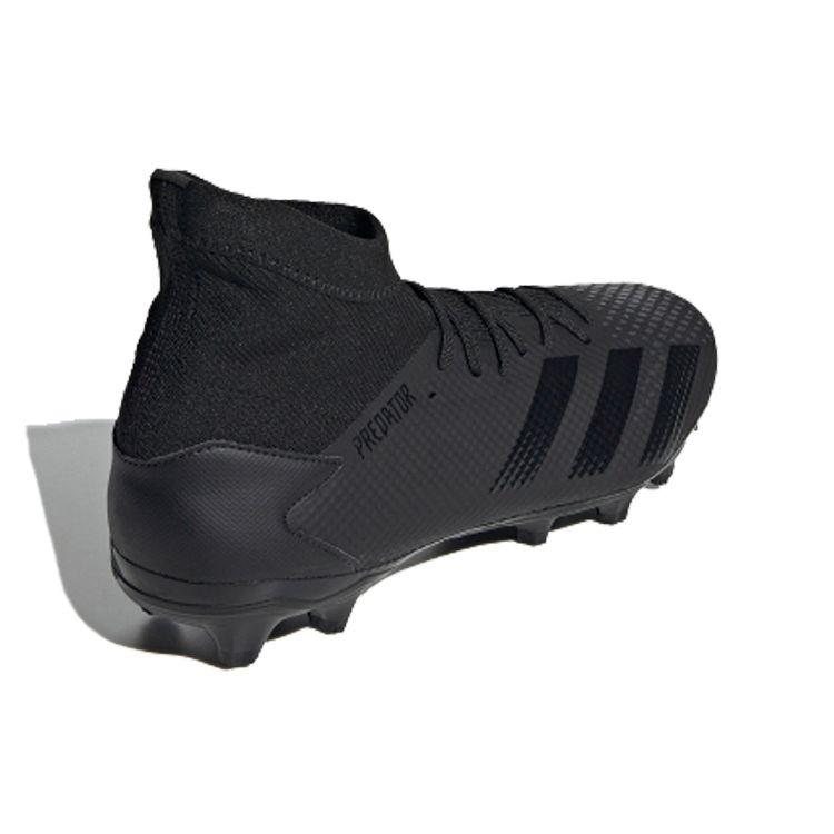 Adidas Predator 20.3 Round Toe MG (Rubber Short Studs) Non-Slip Lightweight Soccer Shoes Men Soccer Shoes Black FV3156