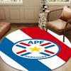Paraguay's National Emblem Round Mat Home Decor, Chair Rug For livingroom,Bedroom, Doormat Home Decor Birthday Gift Christmas Gifts
