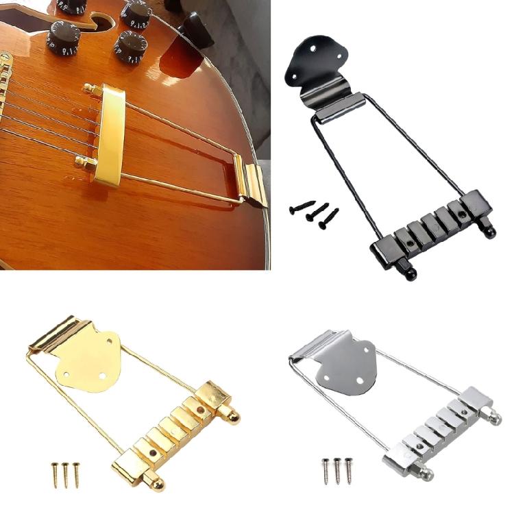 Precisions Engineered Zincs Alloys Tailpiece For 6 String Guitars Optimized String Spacing And Vibrations Control