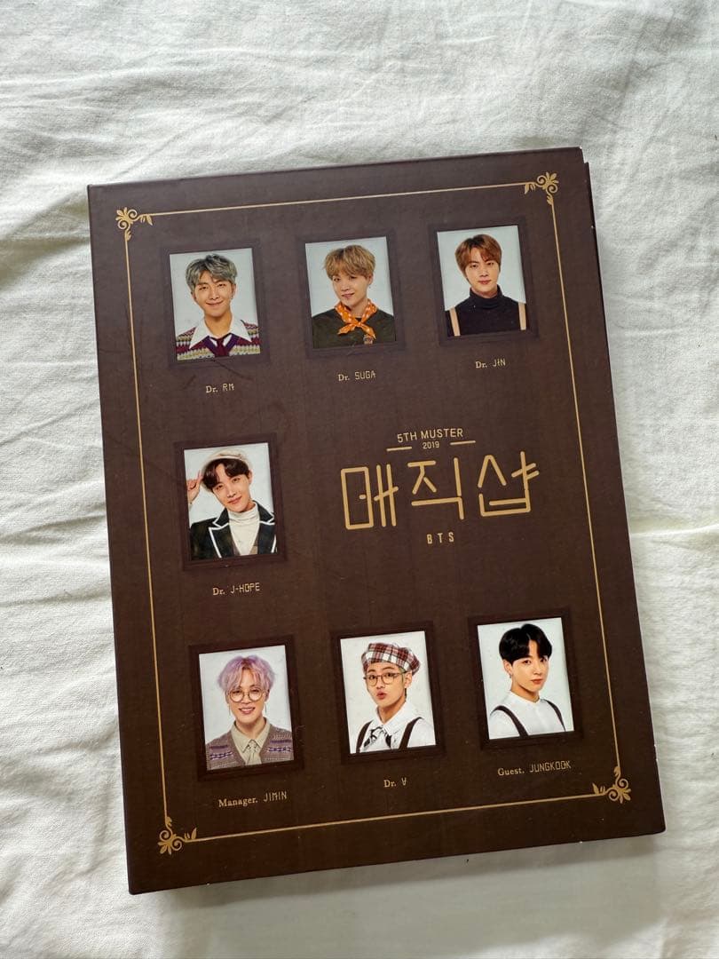 

[USED] 2019 BTS 5TH MASTER Magicshop DVD