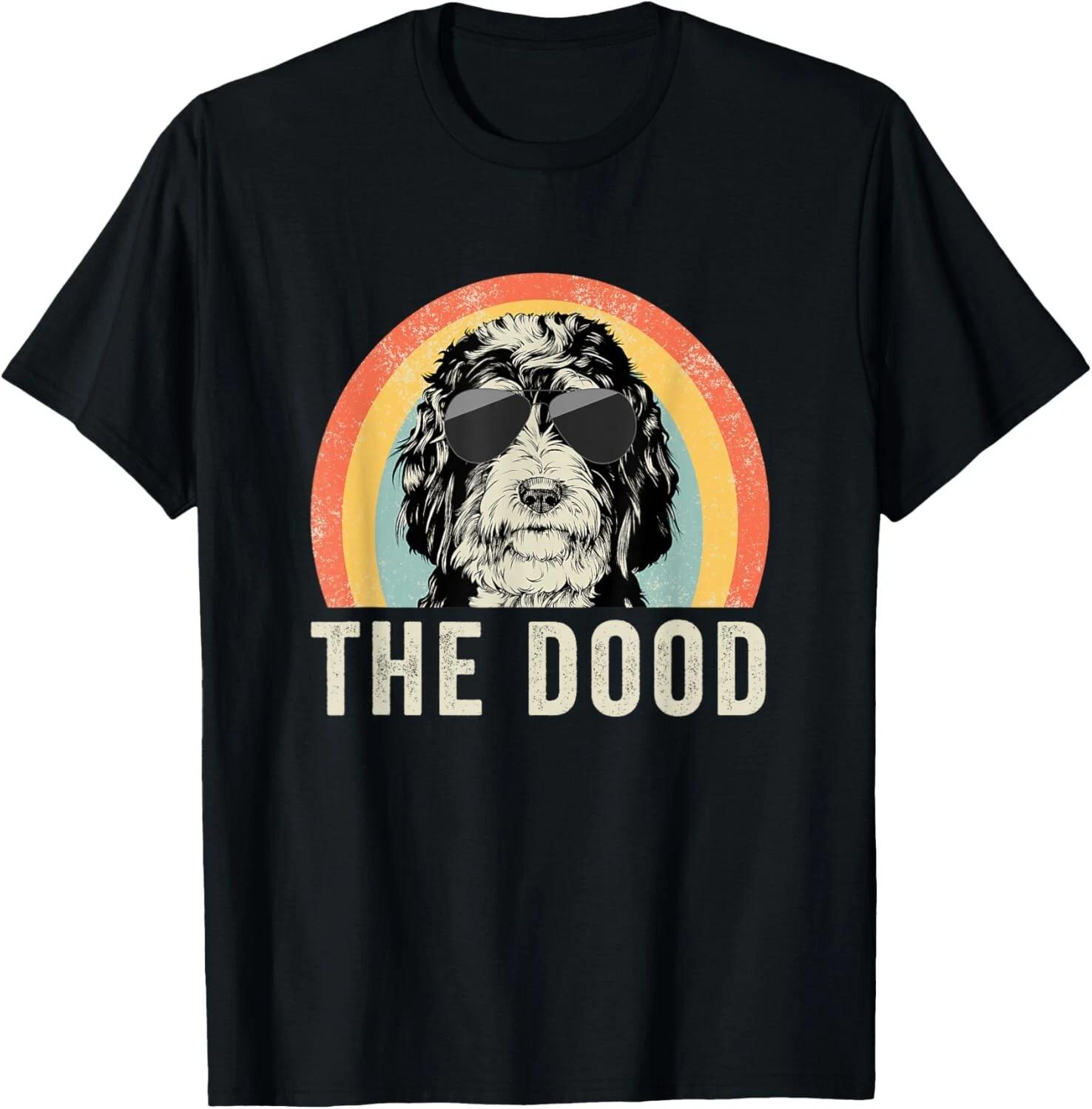 

The Dood Mom Bernedoodle Doodle Dog Dad Gift Unisex T-Shirt XL