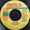 7inch Record CAPLETON  Burn Dem NONE DigitalB 2004 Jamaica Reggae Ska  Dub Used