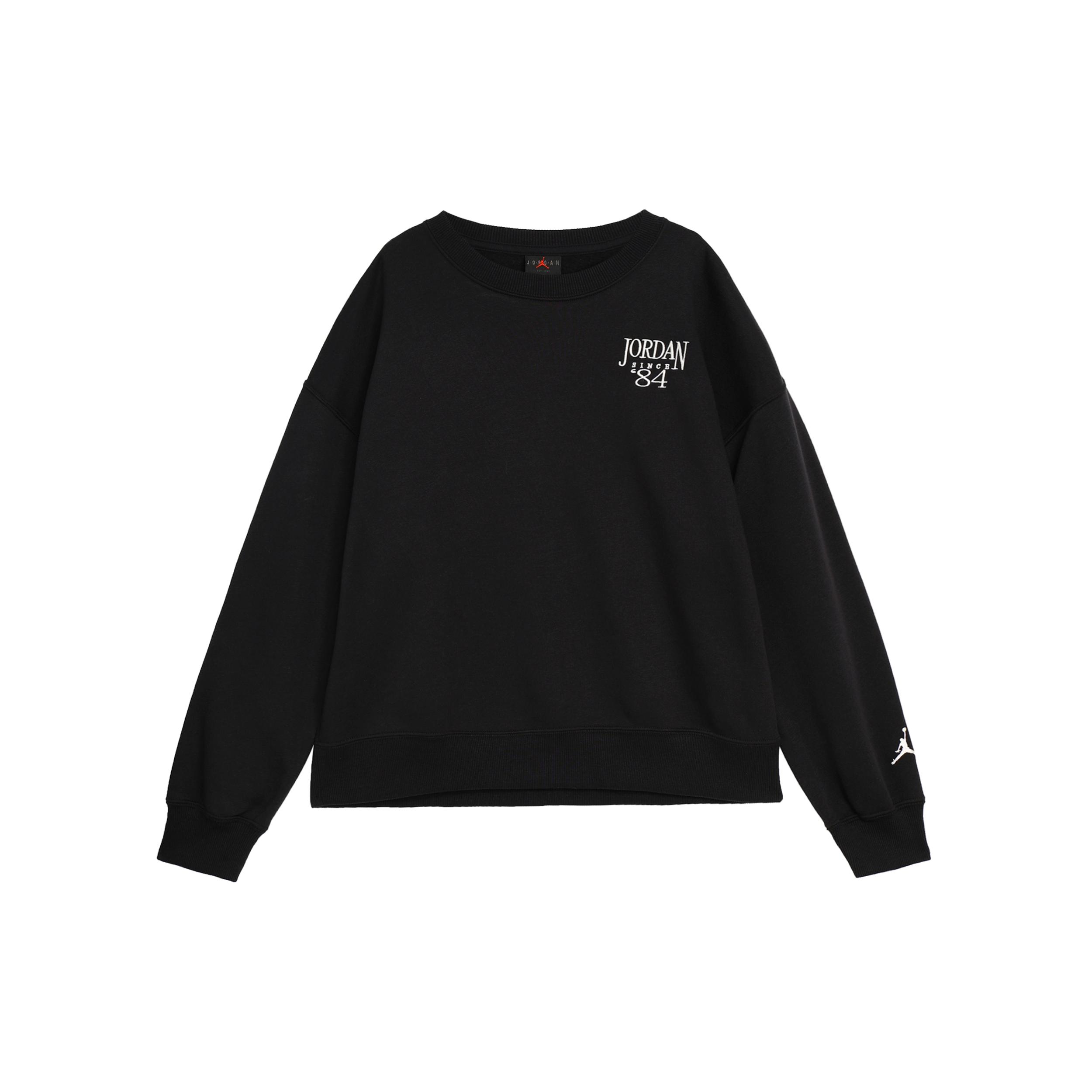 

New Jordan Sweatshirt Women s Black FN5438-010 XS