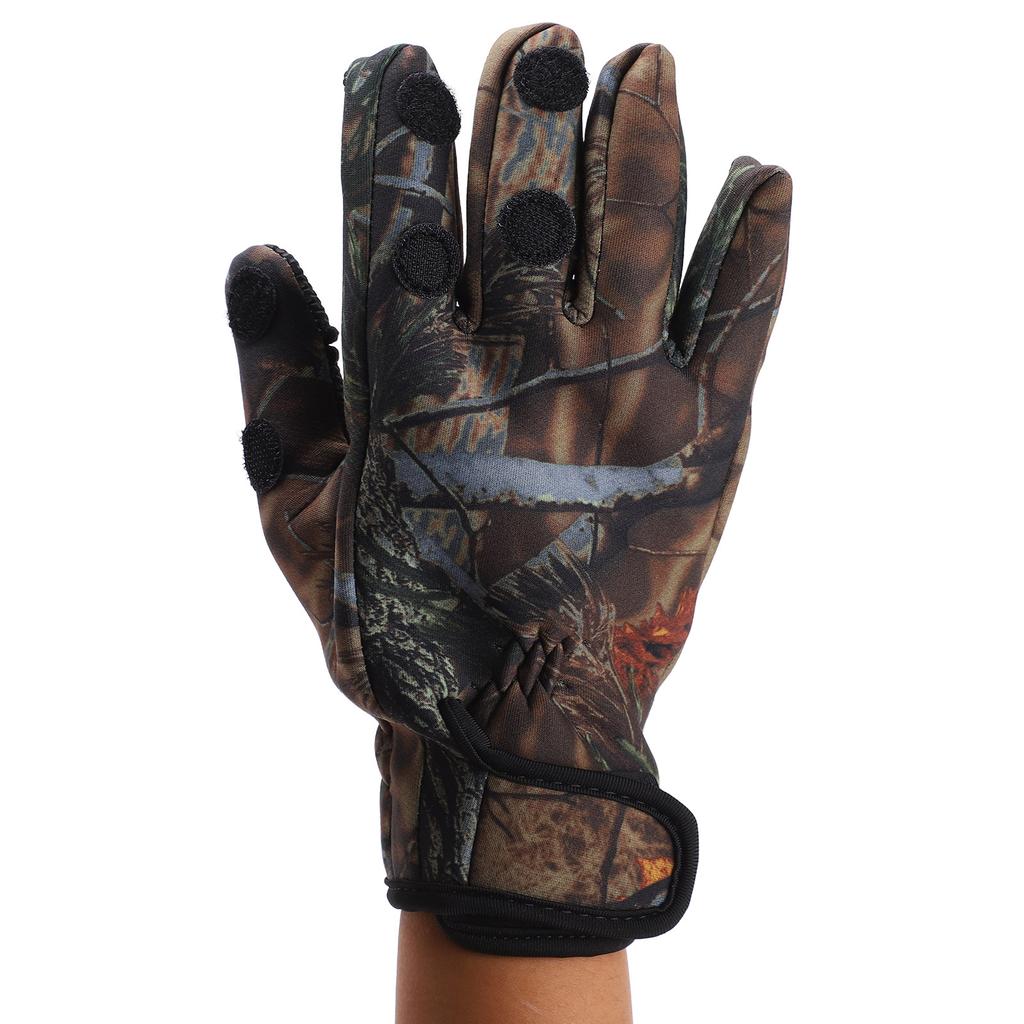 1 Pair Cycling Gloves Full Finger Anti Slip Breathable Winter Bike Riding Gloves for Men Women