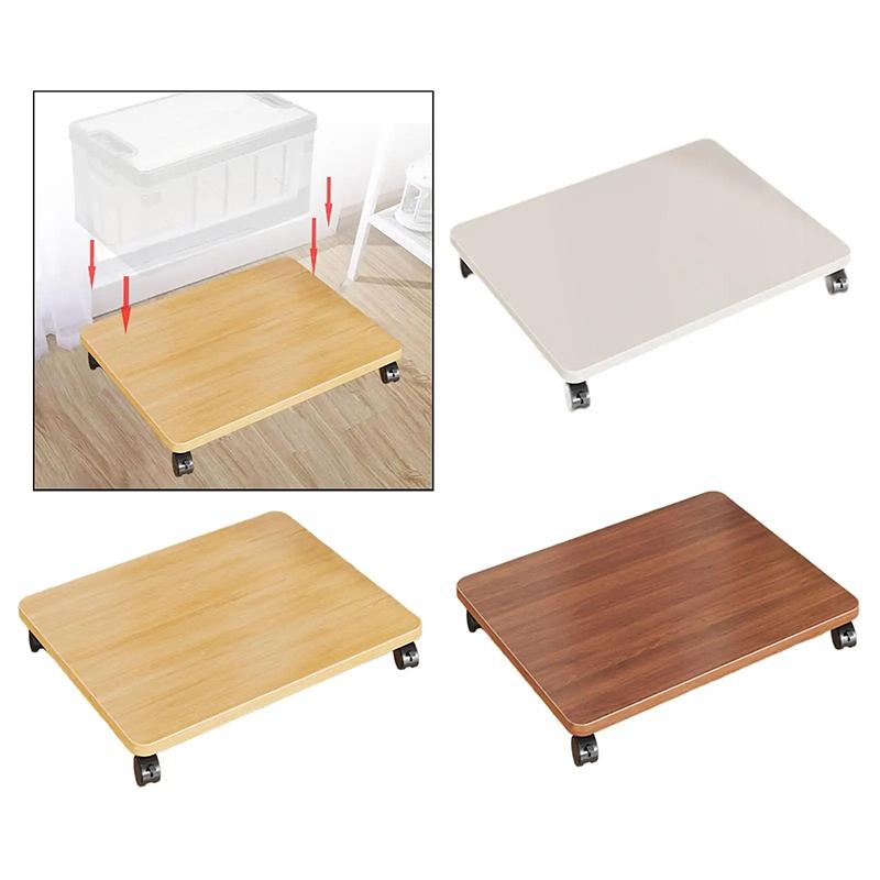 Cutie de Depozitare Mobilă cu Rotițe, Tavă, Raft Audio Versatil pentru Birou, Living, Casă, Raft Mobil pentru Plante