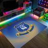 Everton Football Design Crystal Velvet Carpet Cozy Non?Slip Printed Rug For Bedroom Living Room Entrance