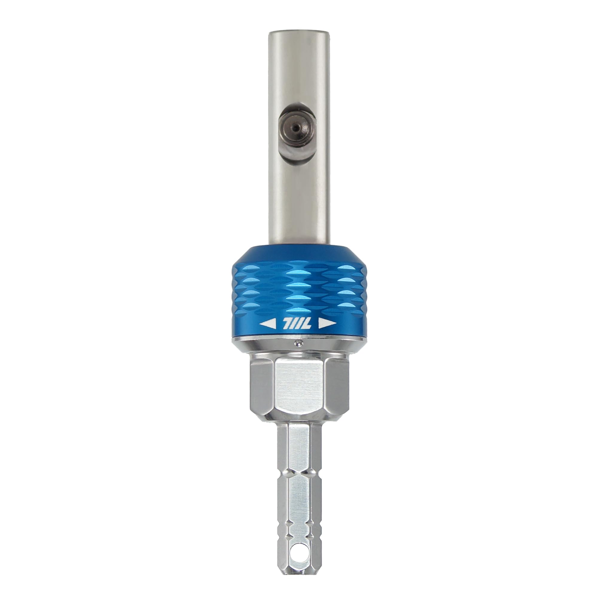 

711L In-Line Ratchet Driver HEX - Accepts Standard 1/4 Interchangeable Bits and 14mm Sockets - For High Torque, Heavy-Duty Applications
