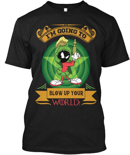 Marvin The Martian T-Shirt Made in the  Size S to 5XL Unisex T-Shirt S