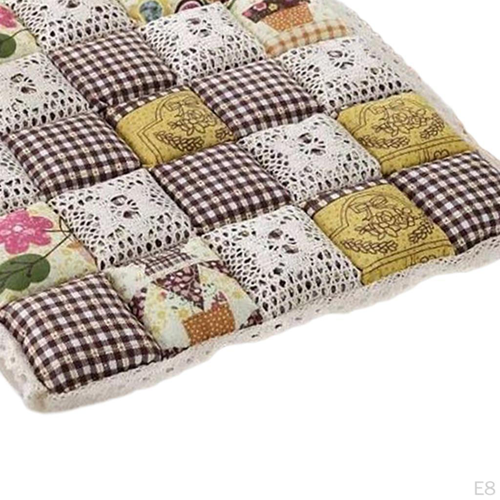 Chair Cushion Soft with Frilled Universal for Car Garden Decorations Accessory