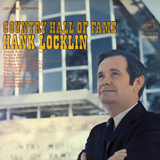

LP Record HANK LOCKLIN - Country Hall Of Fame RD7967 RCA Victor 1967 UK Country Used