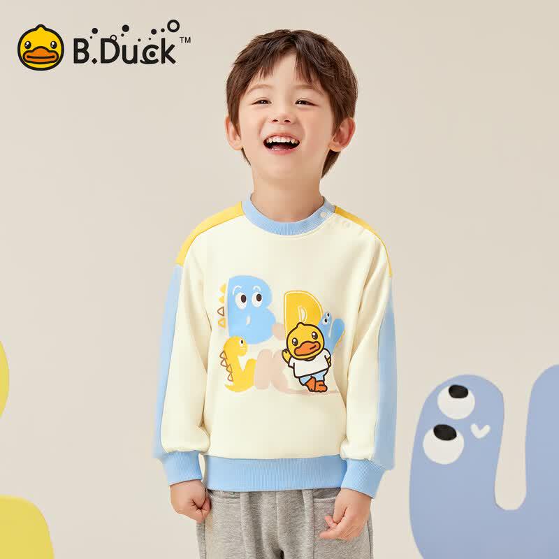 B.Duck Kids' Pullover Sweatshirt