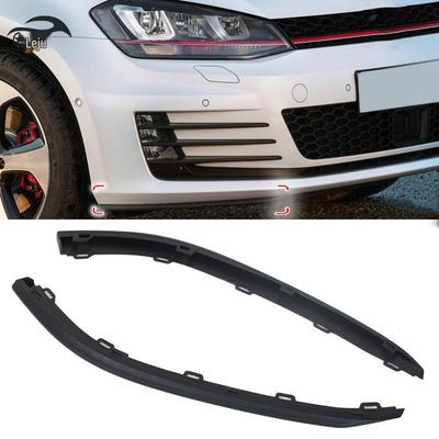 Volkswagen Golf Mk7 Přední lízátko GTI Lišty nárazníku & Černý spodní kryt (2015-2017)