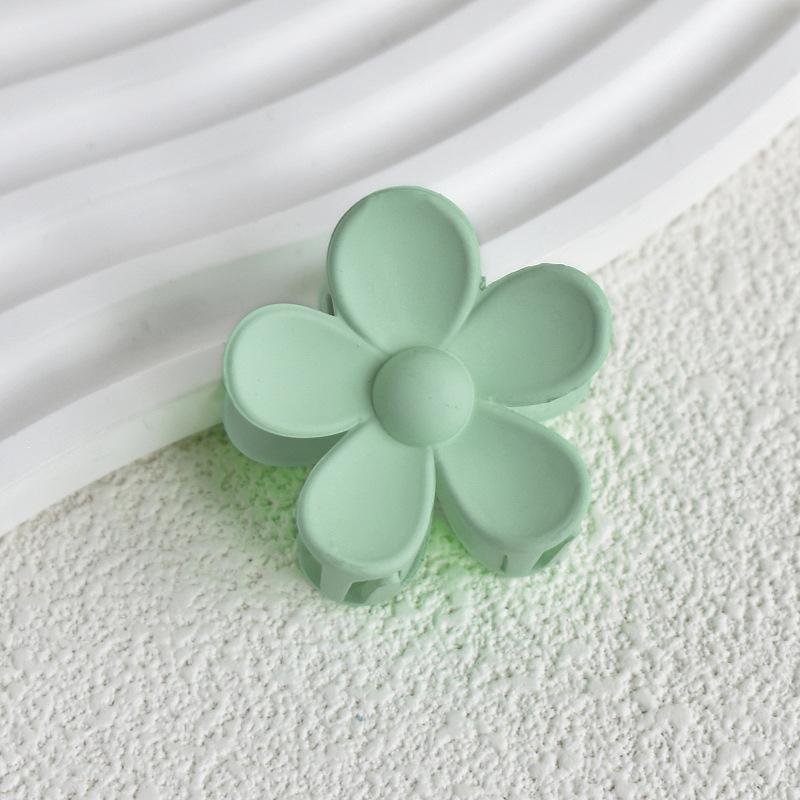2 Stück Damen Modische Haarspangen Niedliche Mini-Blumenförmige Mattierte Haarspangen Süßer Kopfschmuck für Mädchen Styling-Accessoires