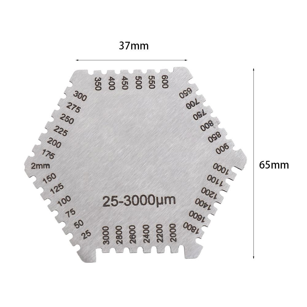 Paint Coating Wet Diaphragm Thickness Gauge Width Measuring Instruments  Construction Tools