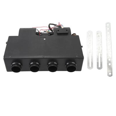 4 Port Car AC Evaporator Assembly Unit Water Heating Air Conditioning Evaporator for Car RVs Agricultural Vehicles 24V