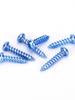 Gehärtete blau verzinkte Phillips-Linsenkopf-Selbstbohrschrauben für Holz - Größen M2.5, M3, M4, M5, M6