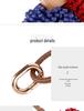 Zhang Yuanying Bayberry Ball Charm - Handmade Woven Bag and Shoe Ornament Keychain