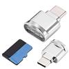 High Speed Micro SD To Type C Card Reader OTG USB Type-C Adapter Phone External Memory TF SD Card Adapter for Laptop Ll Phone