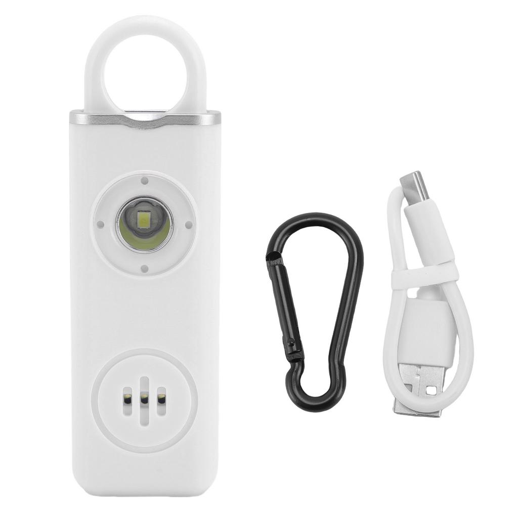 Personal Safety Alarm with Strobe Light Emergency Safe Alarm Protection Keychain 130DB Loud Sound Water Proof for Women