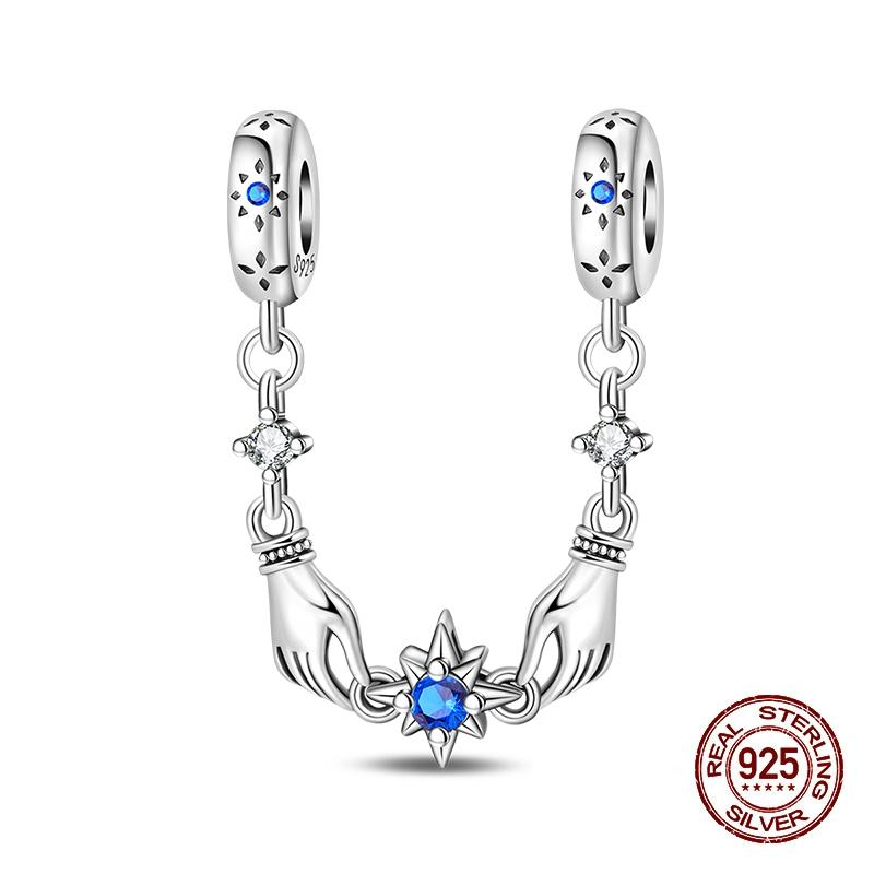 

Copper Charms Swing Cats Dog Safety Chains Charms Beads Fit Original Bracelets For Women Fine Diy Jewelry Gifts