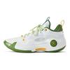 Li Ning Performance Športové Tlmiace Odolné Nízke Basketbalové Topánky Pánske Tenisky Biela Zelená ABAS083-30