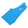 Left Hand Billiard Gloves Polyurethane Fiber Average Size Three Fingers Billiard Gloves for Billiard Shooters