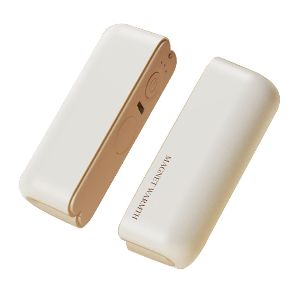 Rechargeable Hand Warmer Split Design Compact Portable Rechargeable For On-the-Go Comfort Office Desk Daily Commute Comfort