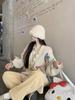 Autumn/Winter 2025 Sweet Bowknot Ruffle Knit Cardigan for Women