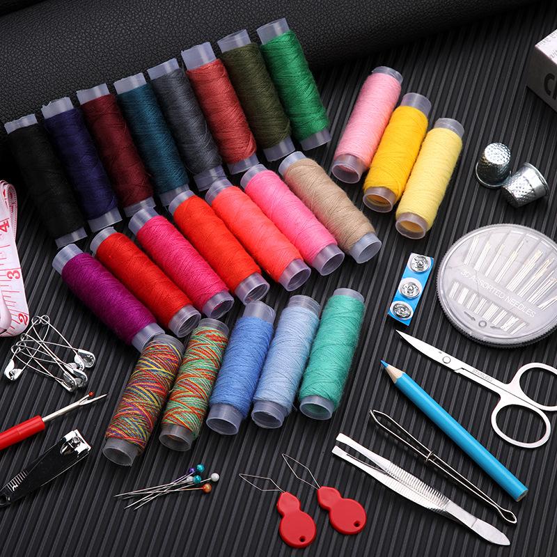 Sewing Kit Beginner Traveler Portable Sewing Supplies Accessories Contains Thread Needles Scissors College Dorm Room Essentials