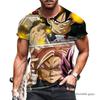 2026 Men's All Match Anime Dragon Ball T-shirt Unisex Goku Vegeta Super Saiyan Kakarot Oversized TshirtShort Sleeve