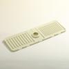 Kitchen Sink Splash Guard Reusable Silicone Draining Mat Fast Drying Stone Sink Tray Faucet Mat for Kitchen Sink